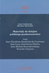 Ostatnia szansa Materiały do dziejów polskiego językoznawstwa