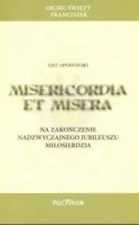 List apostolski Misericordia et Misera Oferta czasowa