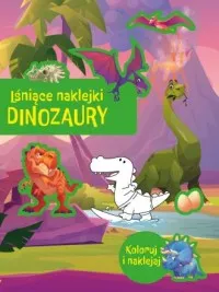 Ekspresowa dostawa Lśniące naklejki. Dinozaury