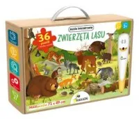 Niska cena Zwierzęta lasu Puzzle interaktywne Kakadu
