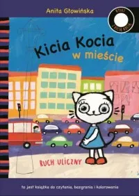 Dostępne od ręki Kicia Kocia w mieście. Ruch uliczny