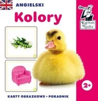 Nowy Kapitan Nauka Angielski Kolory (karty obrazkowe + poradnik)
