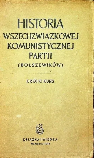 Historia Wszechzwiązkowej Komunistycznej Partii Bolszewików 1949 r. Cena promocyjna