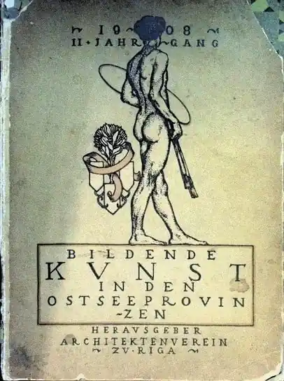 Jahrbuch fur Bildende Kunst in den Ostseeprovinzen 1908 r. Ekspresowa dostawa