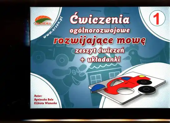 Bestseller Ćwiczenia ogólnorozwoje rozwijające mowę. Zeszyt ćwiczeń + układanki