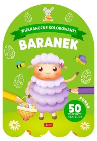 Hit sprzedaży WIELKANOCNE KOLOROWANKI. BARANEK