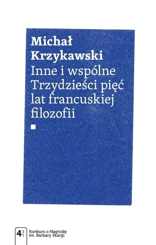 Najlepsza cena Inne i wspólne Trzydzieści pięć lat francuskiej filozofii