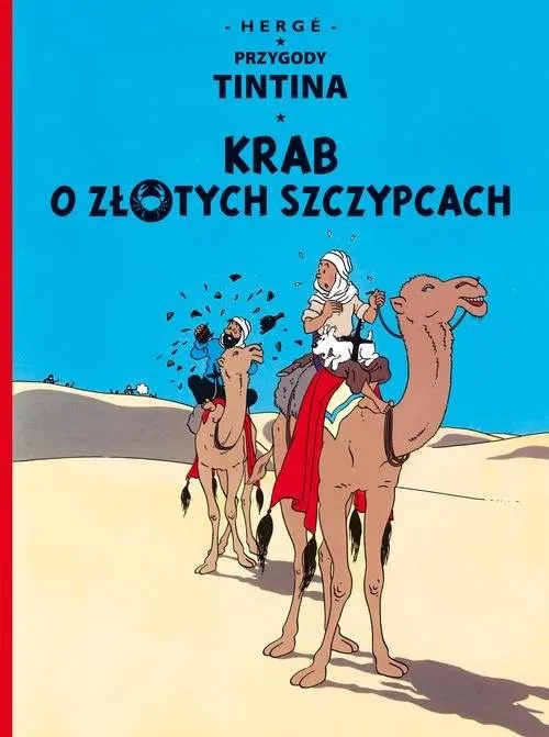 Przygody Tintina Krab o złotych szczypcach Tom 9 Szybka wysyłka