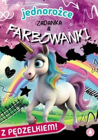 Dodaj do koszyka Jednorożce. Zadanka & farbowanki - Monika Ślizowska