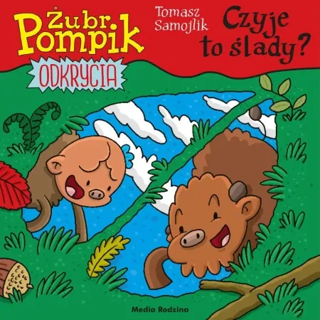 Kup teraz Żubr Pompik. Odkrycia T.15. Czyje to ślady? - Tomasz Samojlik