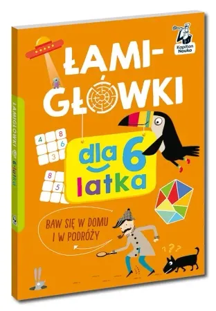 Kapitan Nauka Łamigłówki dla 6-latka - praca zbiorowa Darmowa dostawa