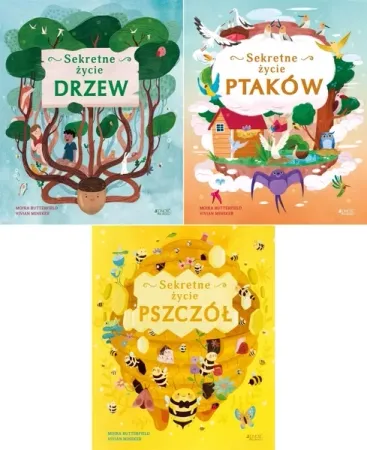 Sekretne życie pszczół ptaków drzew M. Butterfield - Moira Butterfield, Vivian Mineker, Sławomir Stodu Wybór klientów