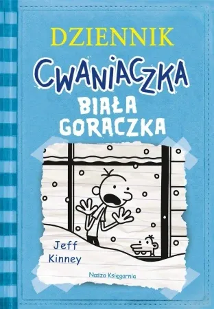 Dziennik cwaniaczka. Biała gorączka w.4 - Jeff Kinney, Jeff Kinney, Joanna Wajs Kup teraz