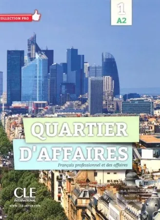 Obniżka ceny Quartier d'affaires 2 B1 podręcznik + DVD - M. Rosillo