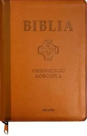 Zniżka Biblia pierwszego Kościoła z paginat. suwak karmel - praca zbiorowa